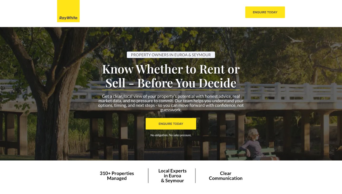 Real estate office, rent or sell